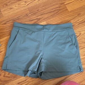 Rachel Zoe Green Athletic Shorts